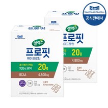 셀렉스 프로핏 웨이프로틴 스틱 초코맛 33g 10포 2박스