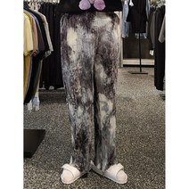 남자 플리츠마블바지