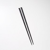 아이하시 수제 옻칠 나무 젓가락 숟가락, 무지젓가락, 1벌