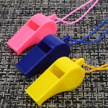 3P 플라스틱 호루라기 호각 휘슬 호신용 응원도구 위험경보기