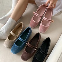 루하베 메리제인 플랫슈즈 1.5cm