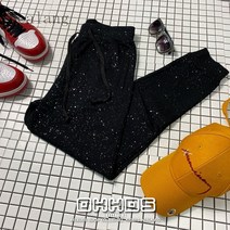 [Sealang]여자 봄 여름 트렌드 스팽글 팬츠 데일리룩 조거 바지 n2zhuo