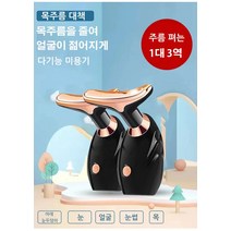 1+1초음파 리프트업 미용기 목 관리 미용기 얼굴&목 양용 피부관리/목주름완화/리프팅, 미경의, 미경의*3개