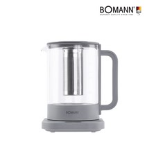 보만 온도 조절 티포트 분유포트 WK5084G 64103, 그레이 (WK5084G)