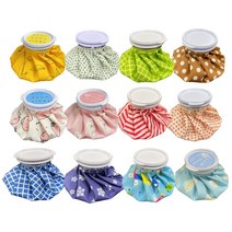 스포츠 골프 찜질팩/ 얼음주머니/ 아이스팩/ 휴대용 얼음팩, 체크블루(소)