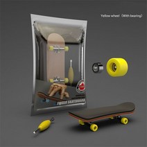 핑거보드 미니 스케이트보드 finger skateboard wooden toy set, Y-B