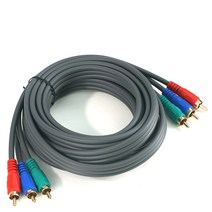 컴포넌트 케이블 RCA 3선 3RCA 영상 10m AV3100, 1개