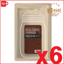 대상 복음자리 리얼초코36 파우더 500g x 6