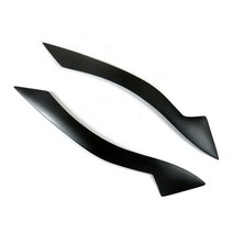 BMW 호환 Z4/E89 용 카본 파이버 램프 브로우 아이브로우 헤드라이트, [02] Matte Black