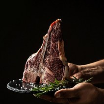 소고기 육우 드라이에이징 자연숙성 건조숙성 스테이크용 캠핑용 파티용 야외요리 바베큐용 진공포장 티본 T-bo 국내산 500g, 1팩