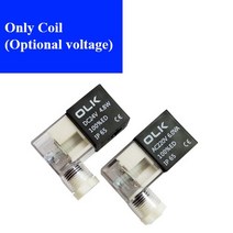 공압 전기 솔레노이드 밸브 5 방향 2 위치 4V210-08 제어 가스 마그네틱 AC220V 4mm-12mm 피팅, 07 Only Copper coil_05 AC24V