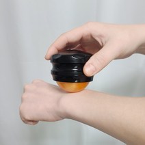 롤링마사지볼 릴렉싱 리플레쉬볼 릴리즈 볼 림프 지압 블랙롤 운동볼, 블랙