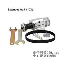 미니 원형톱 무선 전기원형톱 목공 절단 테이블 톱 스핀들 조립 시트 DIY 기계 그라인딩 머신 베어링, 스탠다드 벨트 110XL