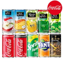 코카콜라 미니캔모음전 60캔 제로 미닛메이드 조지아커피 환타, 02 코카콜라 제로 190ML X 60