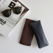 [천삼백케이] [코코로박스데코] 프라임 leather 멀티 파우치, brown