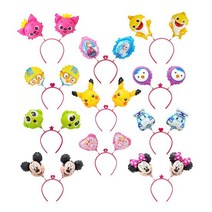 풍선나라 유아동 캐릭터 풍선 머리띠 파티, 11. 피카츄