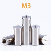 휠 너트 볼트자동차범용 캡리무버허브 M3 황동 PCB 보드 솔더 조인트 구리 컬럼 스폿 용접 스터드 50pcs, 01 M3_03 M3x6x1 (50pcs)