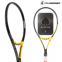 프로케넥스 블랙 에이스 100 285g 4 1/4(G2) 16x19 테니스라켓, 바볼랏-RPM 블라스트 러프, 자동48(남자적정)