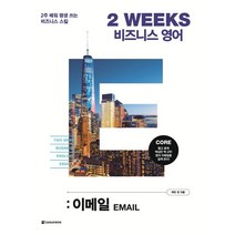 2 WEEKS 비즈니스 영어: 이메일:2주 배워 평생 쓰는 비즈니스 스킬, 다락원