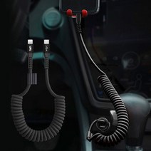 USB C to 라이트닝 8핀 아이폰 14 차량용 고속 충전 케이블 MFI, 1개