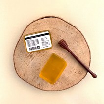 큐스토어 프리미엄 핸드 메이드 허니 꿀 비누, 1개, 150g