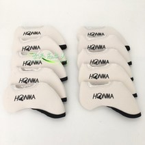 혼마 골프헤드커버 골프채커버 세트 4종, 화이트혼마