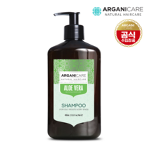 아르가니케어 알로에 베라 약산성 샴푸 400ml 건조모발용, 알로에베라 샴푸 400ml, free
