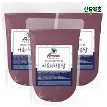 국내산 아로니아 분말 가루 올해 수확한 국내산 아로니아로로 만든 건강분말, 국산 아로니아분말 500gx3팩
