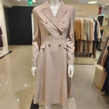 케이엘 NC10 더블 버튼 카라 원피스 더블 버튼 카라 원피스 KGOPNB9000