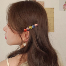 초콜리트쥬얼리 러브셋 오로라 하트 포인트 옆머리 앞머리 집게핀 16컬러
