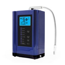 가정용 알칼리성 물 이온화 수소 발생기 정수기 pH 3.5-10.5 알칼리성 물 필터 시스템 생산, 27.Plus 7 Ti Pt plates - UK-파란, 1개