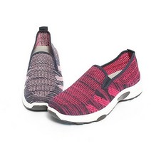 [프롬슈] 믹스패턴 여성슬립온 발편한 여자스니커즈 (7130047)