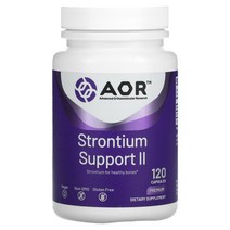 Advanced Orthomolecular Research AOR Strontium Support II 식물성 캡슐 120정