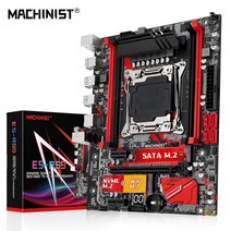 MACHINIST-E5 RS9 마더보드 Xeon E5 V3 V4 LGA 2011-3 CPU 프로세서 DDR4 RAM 4 채널 및 SATA/ PCI-E M.2 슬롯, 상세내용표시