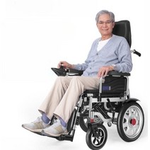 노인 장애인 전동 휠체어 접이식 4륜 전동 스쿠터형 활동 거동 보조용품, B