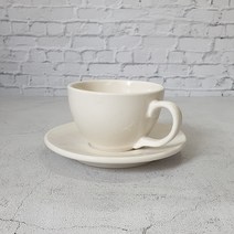 뉴욕 크림화이트 대용량 라떼잔 500ml (18온스)