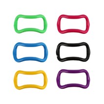 종아리 마사지 도구 요가링 필라테스링 6color, 블랙
