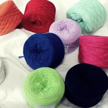 장미모사 사계절 블랭킷 뜨는실 램스울, 701