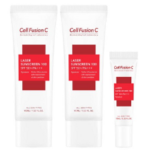 셀퓨전씨 레이저 썬스크린 100 SPF50+ PA+++ 45ml x 2p + 10ml, 2세트