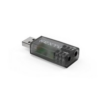이지넷 NEXT-AV2305 USB 사운드카드 USB to 3.5mm 컨버터