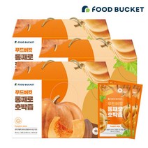 푸드버킷 국산 늙은호박즙 호박즙 3박스 (총 90포), 단품, 단품