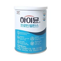 하이뮨 프로틴밸런스 산양유단백질 시니어 근육유지 304g 4개, 20개, 20개