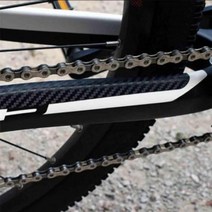 AOJ615760자전거 프레임 스티커 산악 보호필름 스크래치 체인, 메탈블랙 SE02998