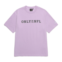 NFL 엔에프엘 F212MTS311 슬로건 숏 슬리브 티셔츠 LAVENDER