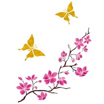 [바보사랑] 스텐실 도안(ST-6033) 봄의 축제