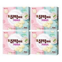 롯데제과 찰떡파이 크림치즈 250g 4개