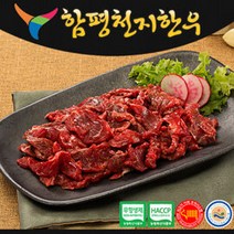 [냉장][함평축협 천지한우] 친환경 무항생제 1+등급 제비추리 500g