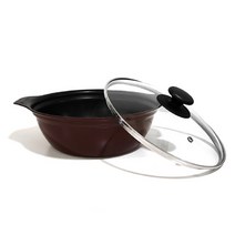 [RA㏓] 에코린쿡 IH 인덕션 만능 냄비 24cm 양수 고급 가정용 주방 다용도 찌개 요리 조리 양손 손잡이 ▷_§Ea, 《본상품》, 《본상품》