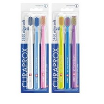 CURAPROX CS 5460 울트라 소프트 칫솔 트리오 팩, 2팩, 랜덤