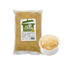 [중국산냉장다진마늘] [HACCP] 중국산 냉동 다진 마늘 1kg (아이스팩 기본 포함), 10팩